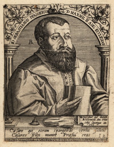 Johann Sebastian Pfauser von Theodore de Bry