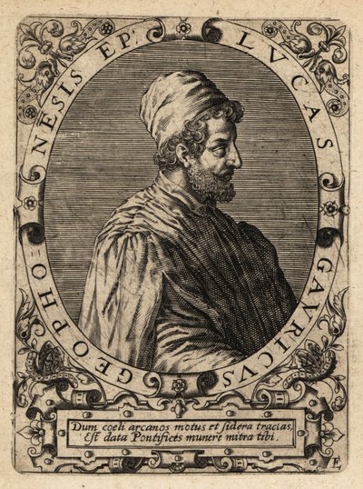 Luca Gaurico von Theodore de Bry