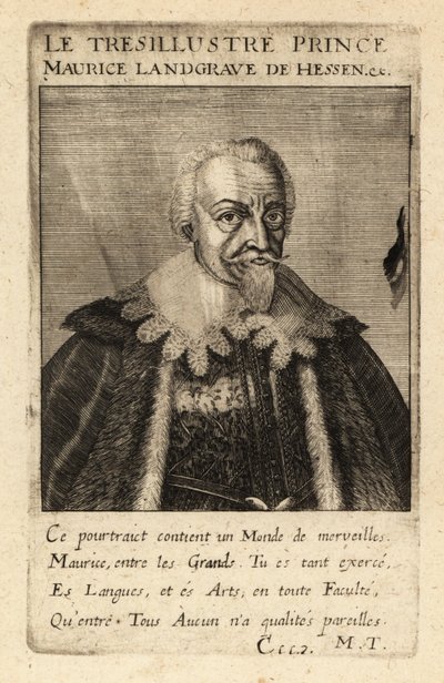 Moritz von Hessen-Kassel von Theodore de Bry