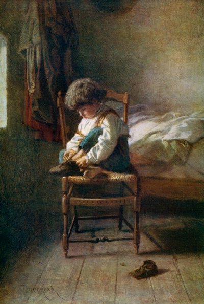 Allein, 19. Jahrhundert, 1912 von Theophile Emmanuel Duverger