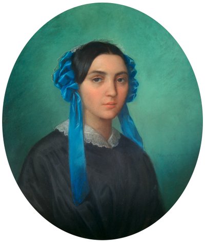 Porträt eines jungen Mädchens von Theophile Gautier