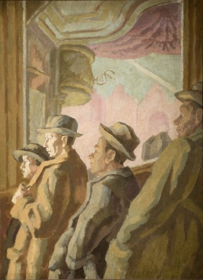 Musikhalle Publikum, 1945 von Therese Lessore