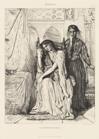 Othello Suite, Nr. 9 von Théodore Chassériau
