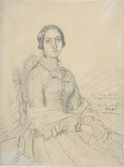 Porträt der Baronin Chassériau von Théodore Chassériau