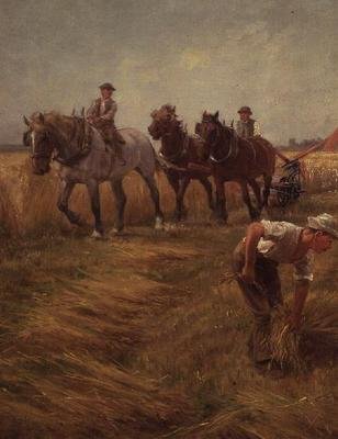 Ernteszene von Thomas Blinks
