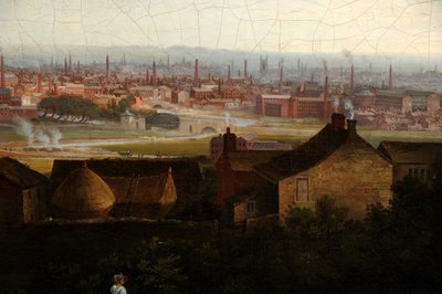 Ansicht von Leeds von Thomas Burras