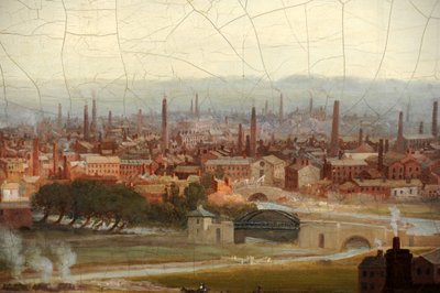 Ansicht von Leeds von Thomas Burras