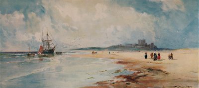 Bamborough Castle von Thomas Bush Hardy