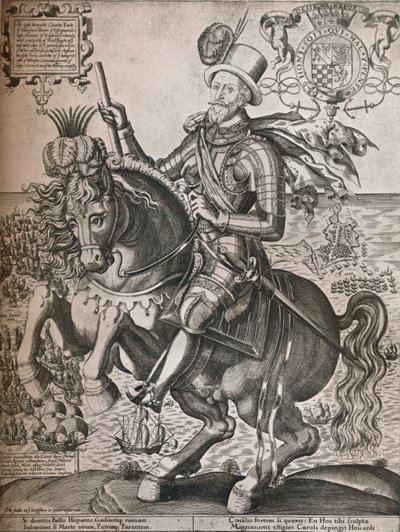 Lord Howard von Effingham, um 1600 von Thomas Cockson