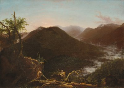 Sonnenaufgang in den Catskills von Thomas Cole
