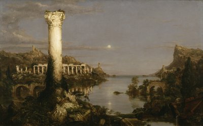 Der Lauf des Imperiums: Verwüstung von Thomas Cole