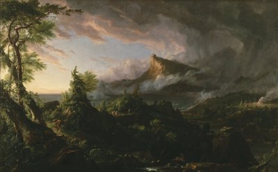 Der Lauf des Imperiums: Der wilde Zustand von Thomas Cole