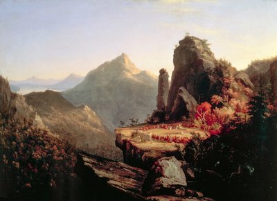 Der letzte Mohikaner von Thomas Cole