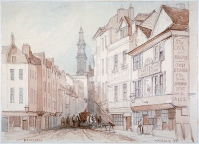 Drury Lane, Westminster, London, 1851 von Thomas Colman Dibdin