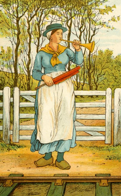 Zugwärter in Nordfrankreich von Thomas Crane