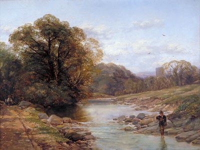 Ein waldiger Bach von Thomas Creswick