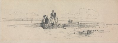 Figuren am Ufer von Thomas Creswick