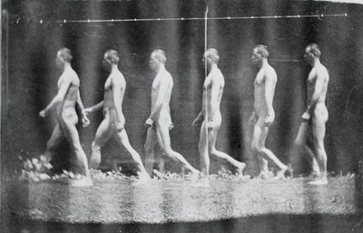 Marey-Rad-Fotografien von Jesse Godley, 1884 von Thomas Eakins