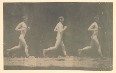 Marey-Rad-Fotografien eines unbekannten Modells von Thomas Eakins
