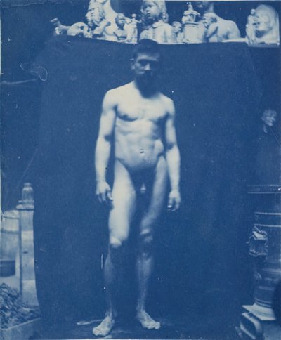 Stehender Akt Samuel Murray, ca. 1890-1892 von Thomas Eakins