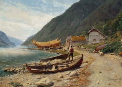 Gravensfjord von Thomas Fearnley