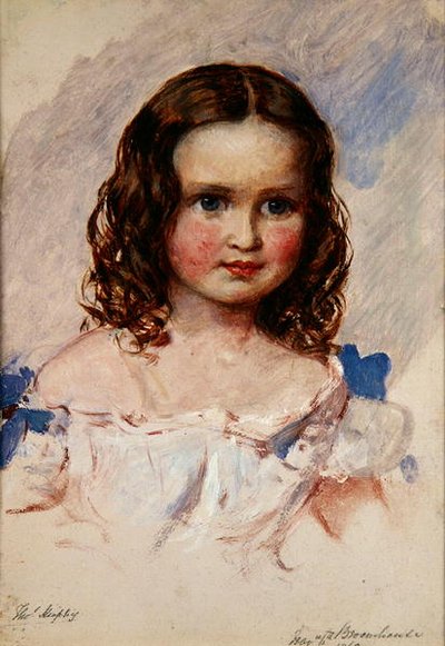 Porträt eines jungen Mädchens von Thomas Frank Heaphy