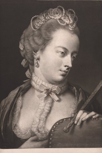 Elegant gekleidete Dame von Thomas Frye