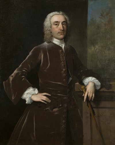 Porträt eines Mannes von Thomas Frye