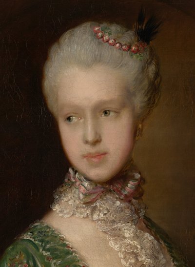 Elizabeth Wrottesley, spätere Herzogin von Grafton von Thomas Gainsborough