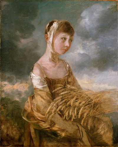 Margaret Gainsborough beim Ährenlesen von Thomas Gainsborough