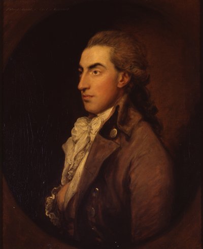 Porträt von Robert Auriol von Thomas Gainsborough