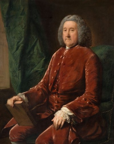 Porträt von Thomas Coward von Thomas Gainsborough
