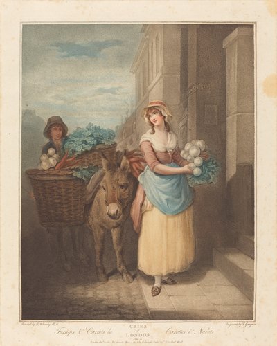 Rüben und Karotten Ho von Thomas Gaugain after Francis Wheatley