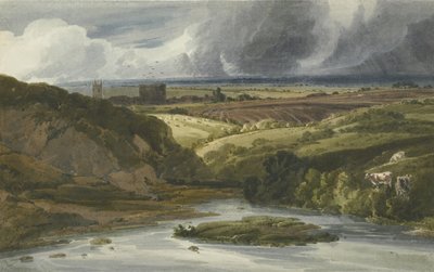 Lydford Castle, 1800 von Thomas Girtin