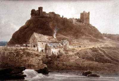 Richmond Castle, Yorkshire von Thomas Girtin