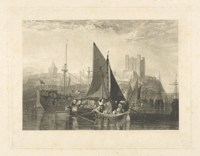 Rochester am Fluss Medway von Thomas Goff Lupton