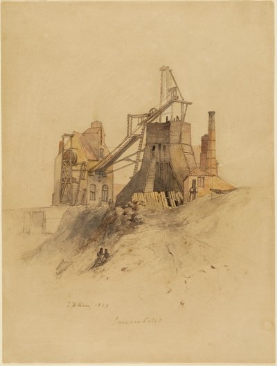 Jarrow-Kohlenbergwerk von Thomas H. Hair