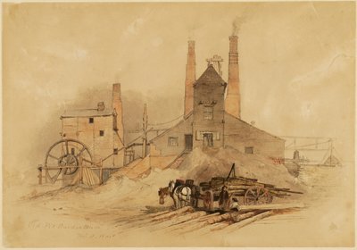 Old Pit, Burdon Main von Thomas H. Hair