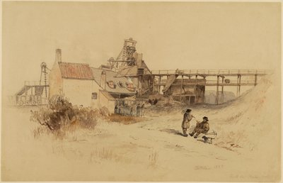 Die B-Grube, Fawden Colliery von Thomas H. Hair