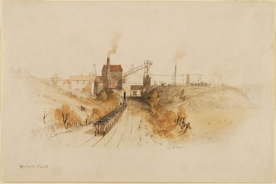 Wylam-Kohlenbergwerk von Thomas H. Hair