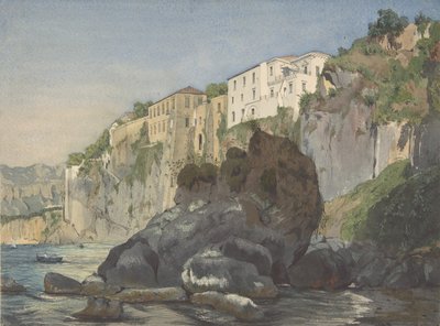Häuser in Sorrent von Thomas Hartley Cromek
