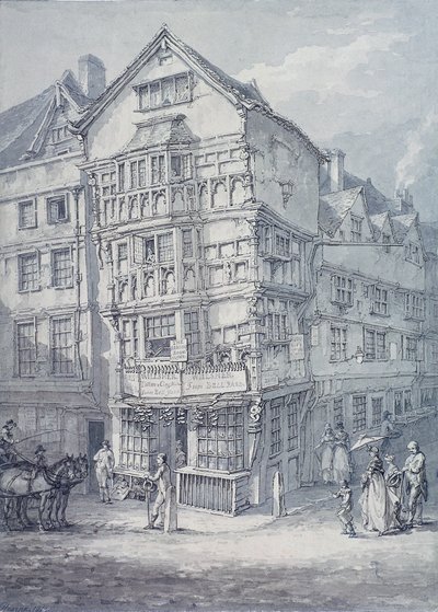 Chancery Lane, London, 1814 von Thomas Hearne
