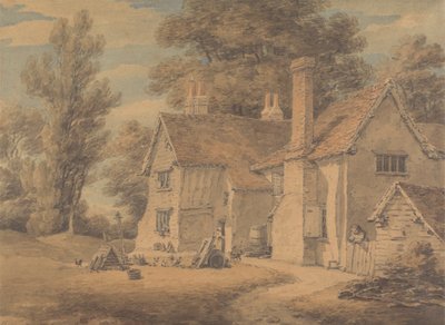 Das Armenhaus, Hadley, Hertfordshire von Thomas Hearne