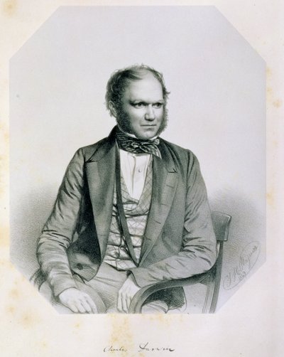 Charles Robert Darwin, 1849 von Thomas Herbert Maguire
