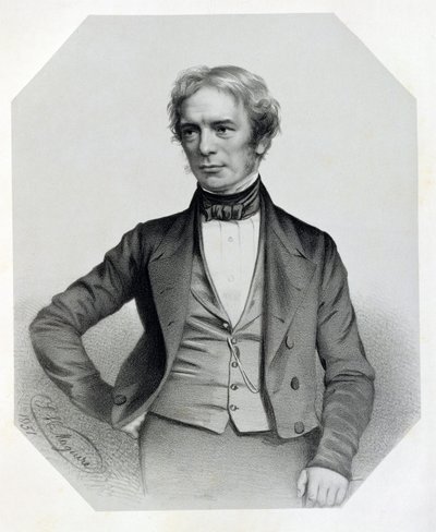 Michael Faraday (1791-1867) 1851 von Thomas Herbert Maguire