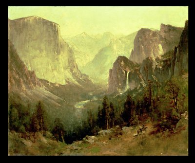 Jagd im Yosemite, 1890 von Thomas Hill