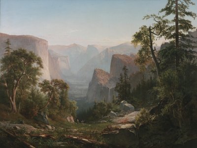 Ansicht des Yosemite-Tals, 1865 von Thomas Hill