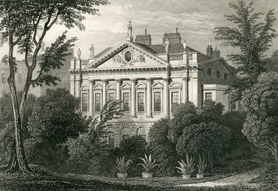 Earl Spencers Haus, Green Park, 1829 von Thomas Hosmer Shepherd