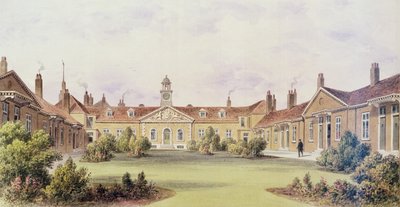 Emanuel Hospital, Tothill Fields, 1850 von Thomas Hosmer Shepherd
