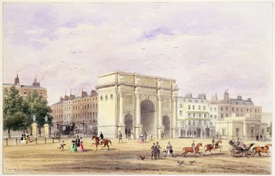 Der Marble Arch von Thomas Hosmer Shepherd